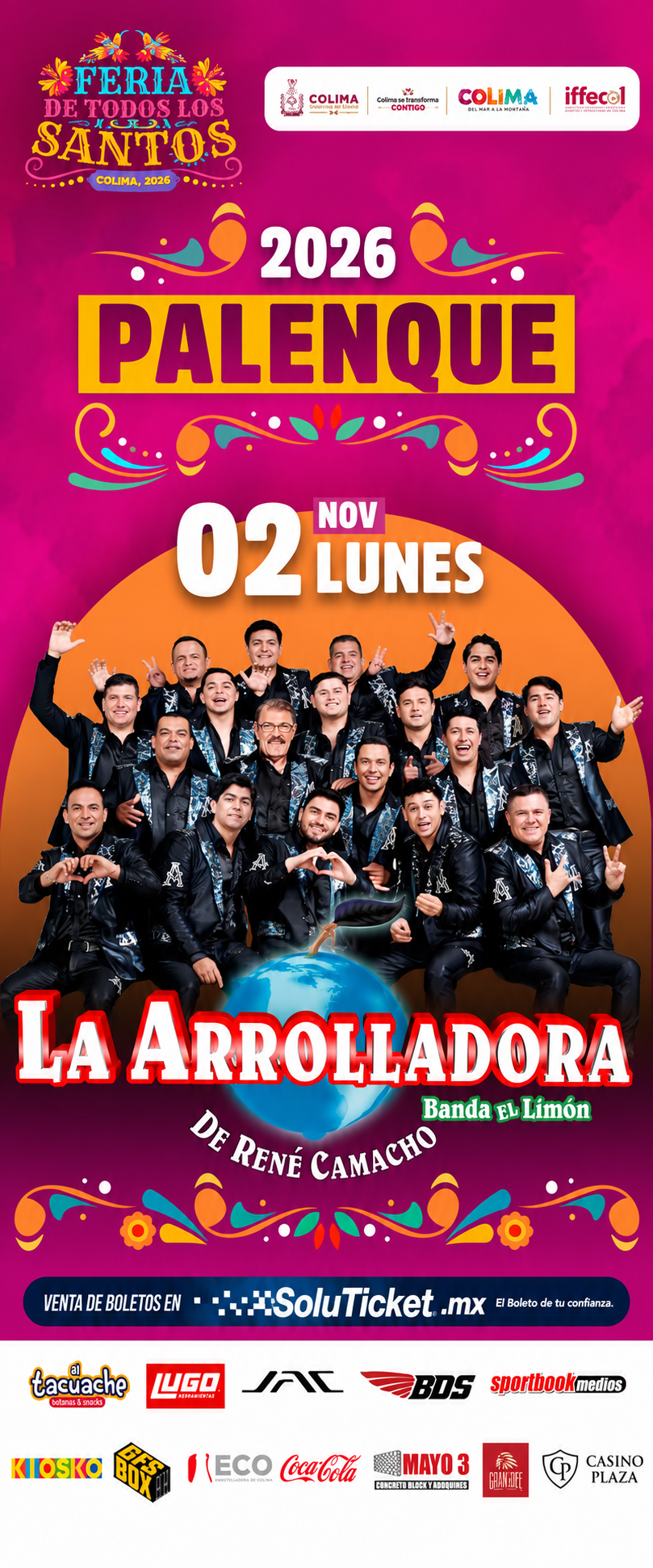 La Arrolladora | Feria de Todos los Santos 2026